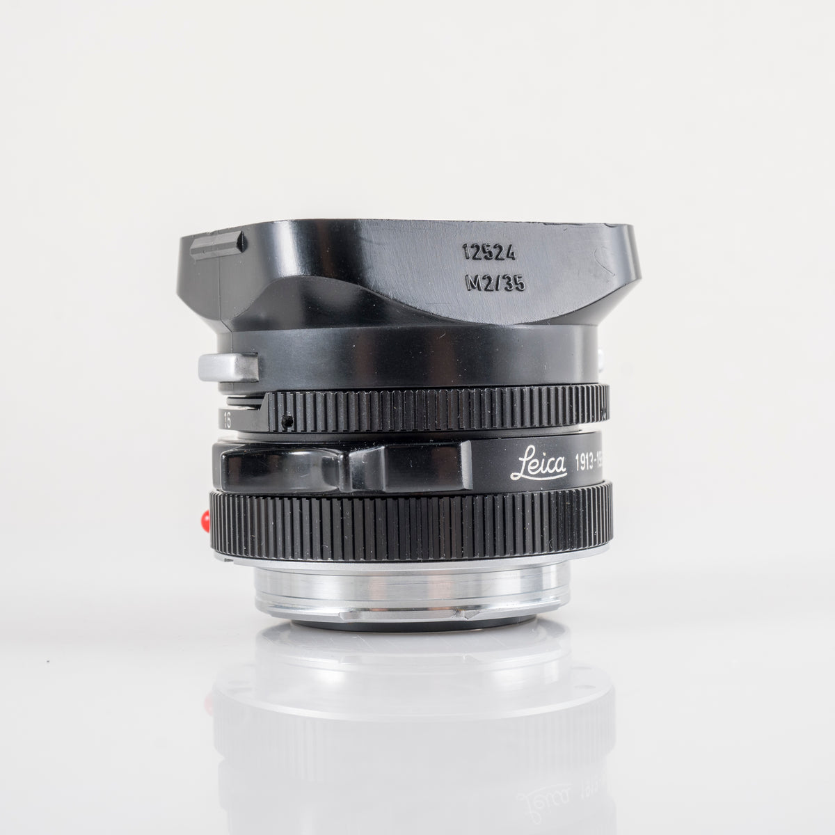 LEITZ Leica Summicron-M 35mm/F2.0 Ver.4 7 Elements Black 1913-1983 Lens Yr.1982 Canada #23844