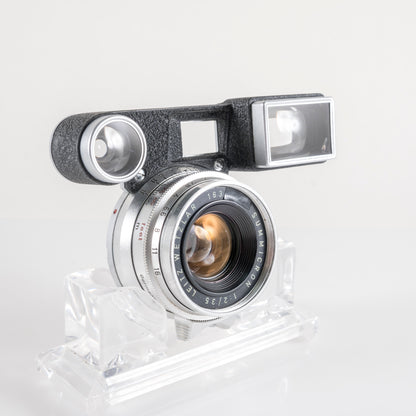 LEITZ Leica Summicron M 35mm/F2.0 8 Elements / Goggle Version Lens Yr.1958 Canada #23837