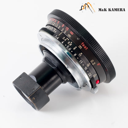 LEITZ Leica Super-Angulon-R 21mm/F3.4 Ser.8 Lens Yr.1964 Germany #86626