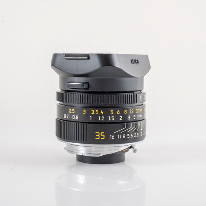 Leica Summicron-M 35mm/F2.0 ASPH/ 11879 Black Lens Yr.2001 Germany 11879 #23845