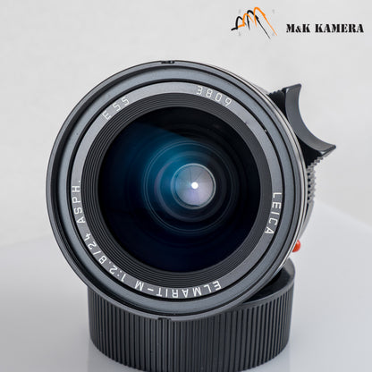 Leica Elmarit-M 24mm/F2.8 ASPH Black 6 bit coded 11878 #24014