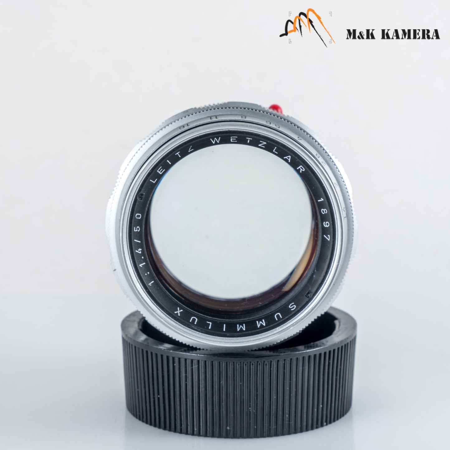 Leica Summilux M 50mm/F1.4 Ver.II Silver Transition Version Rare #23896