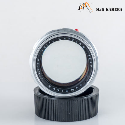Leica Summilux M 50mm/F1.4 Ver.II Silver Transition Version Rare #23896