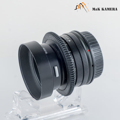 Leica Summicron-R 50mm/F2.0 I converted to EOS Sim mod lens mounted 11228 #23842