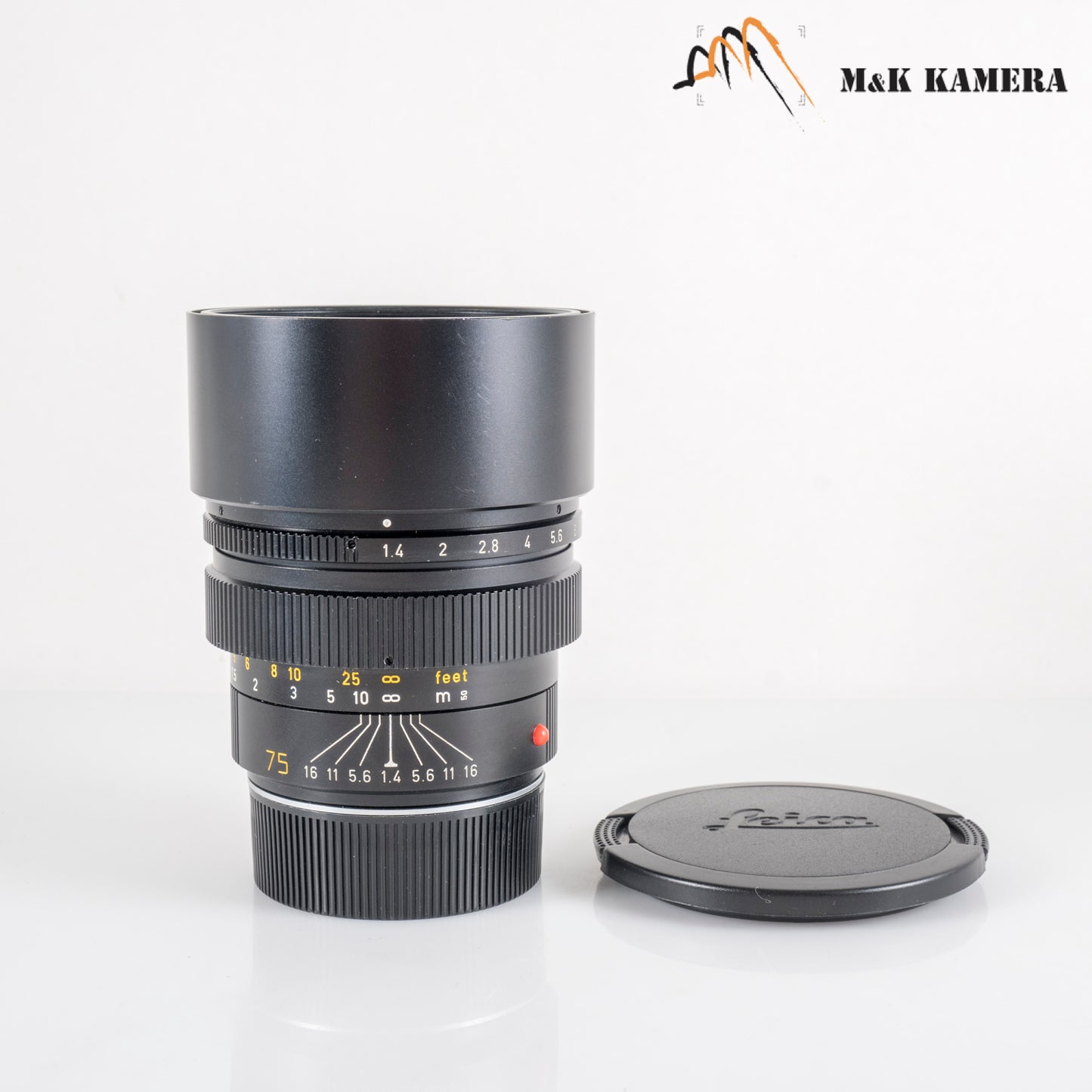 LEITZ Leica Summilux-M 75mm/F1.4 Ver.II Lens Yr.1982 Canada 11815 #23888