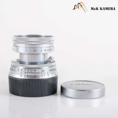 LEITZ Leica Summicron M 50mm/F2.0 Ver.I Lens Yr.1954 Germany #11997