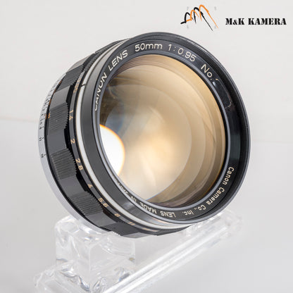 Canon 50mm/F0.95 Leica M mounted with correct coupling #11562