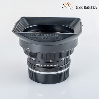 LEITZ Leica Super-Angulon-R 21mm/F4.0 Lens Yr.1969 Germany 11813 #23997