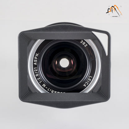 Leica Elmarit-M 21mm/F2.8 ASPH Silver Lens Yr.1998 Germany 11897 #11865