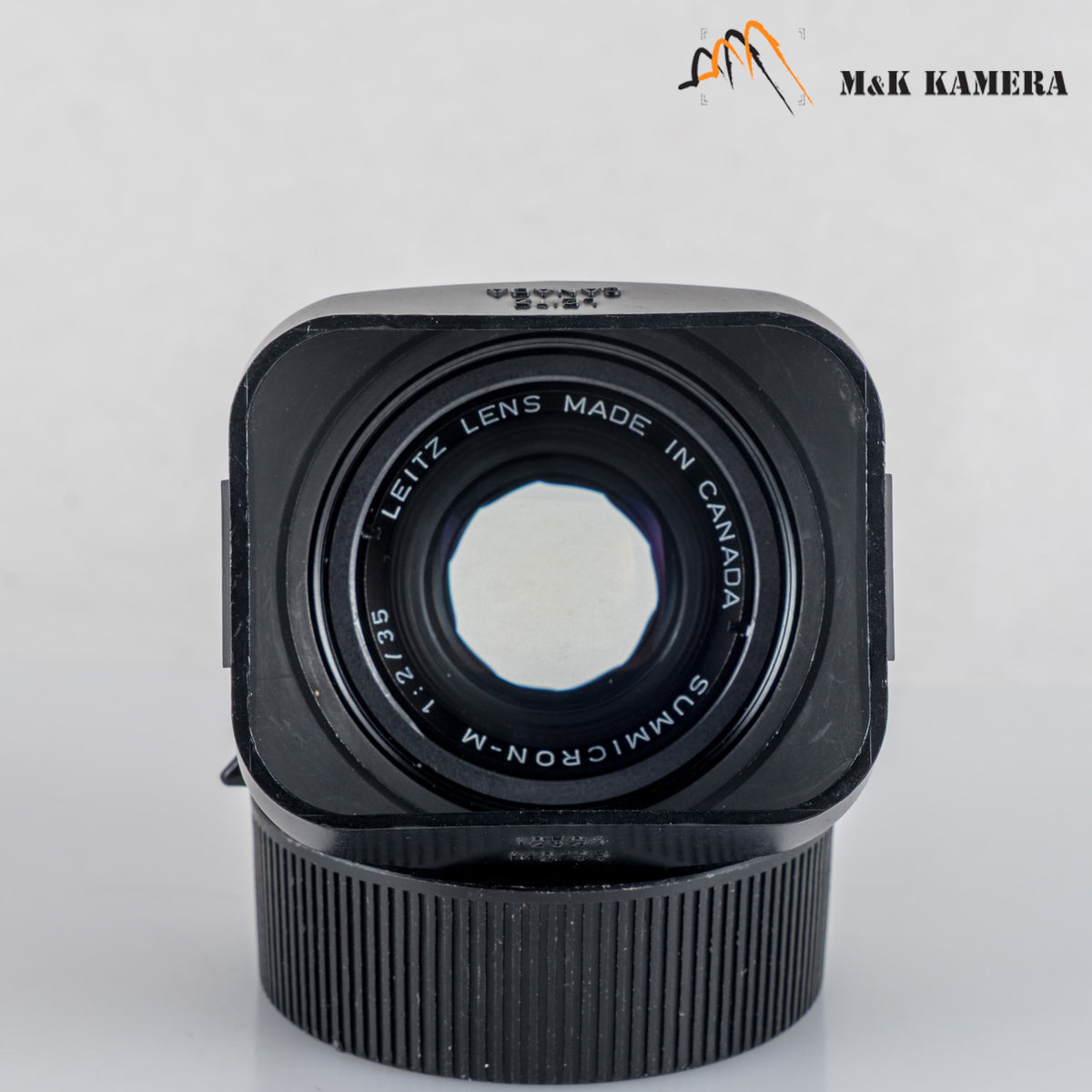 LEITZ Leica Summicron-M 35mm/F2.0 Ver.4 7 Elements Black Lens Yr.1985 Canada 11310 #23980