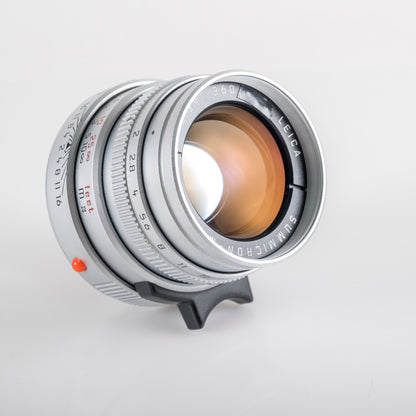 Leica Summicron-M 50mm/F2.0 IV Silver Lens Yr.1992 Germany 11825 #11968