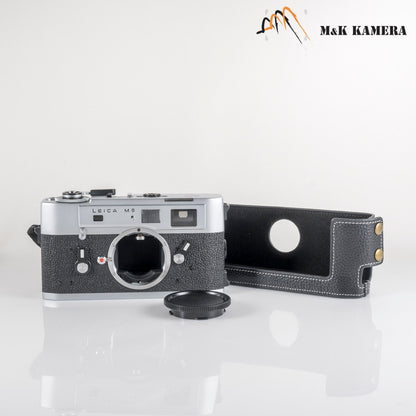 Leica M5 Silver Film Rangefinder Camera #23877