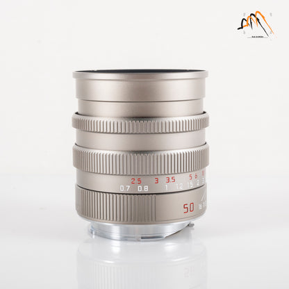 Leica Summilux-M 50mm/F1.4 Pre-A Titanium Boxed 11869 #11363