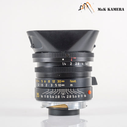 Leica Summilux-M 35mm/F1.4 ASPH 11874 Black Lens Yr.2003 Germany 11874 #12046