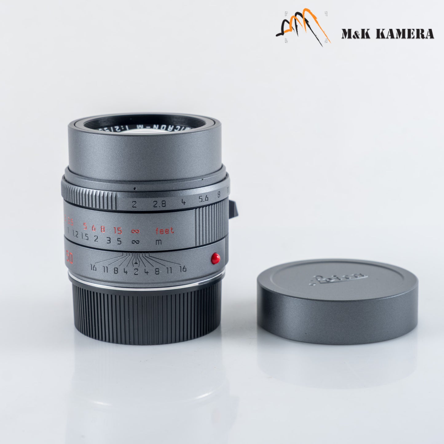Brand New Leica APO-Summicron-M 50mm/F2.0 E39 Metal Gray Lens Germany 11160 #11160