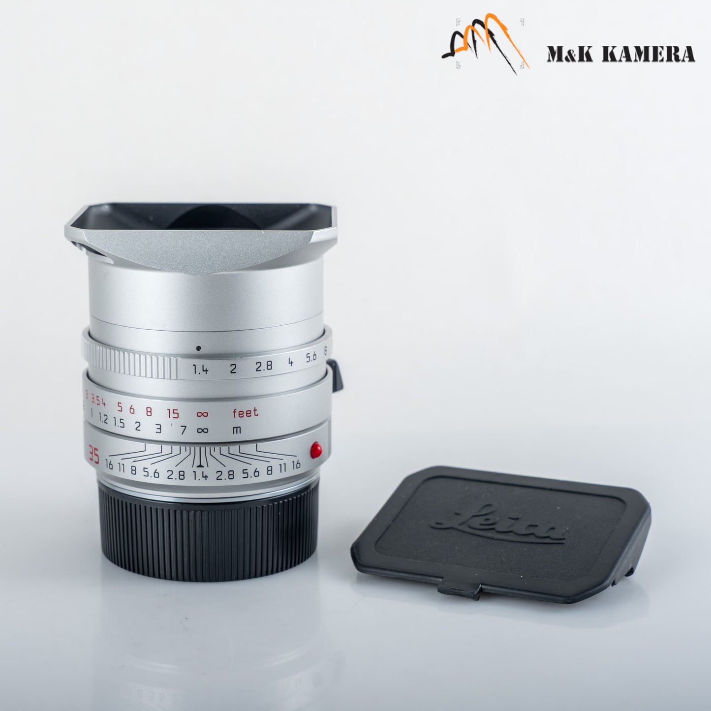 Leica Summilux-M 35mm/F1.4 ASPH/ FLE Silver Lens Germany 11675 #12097