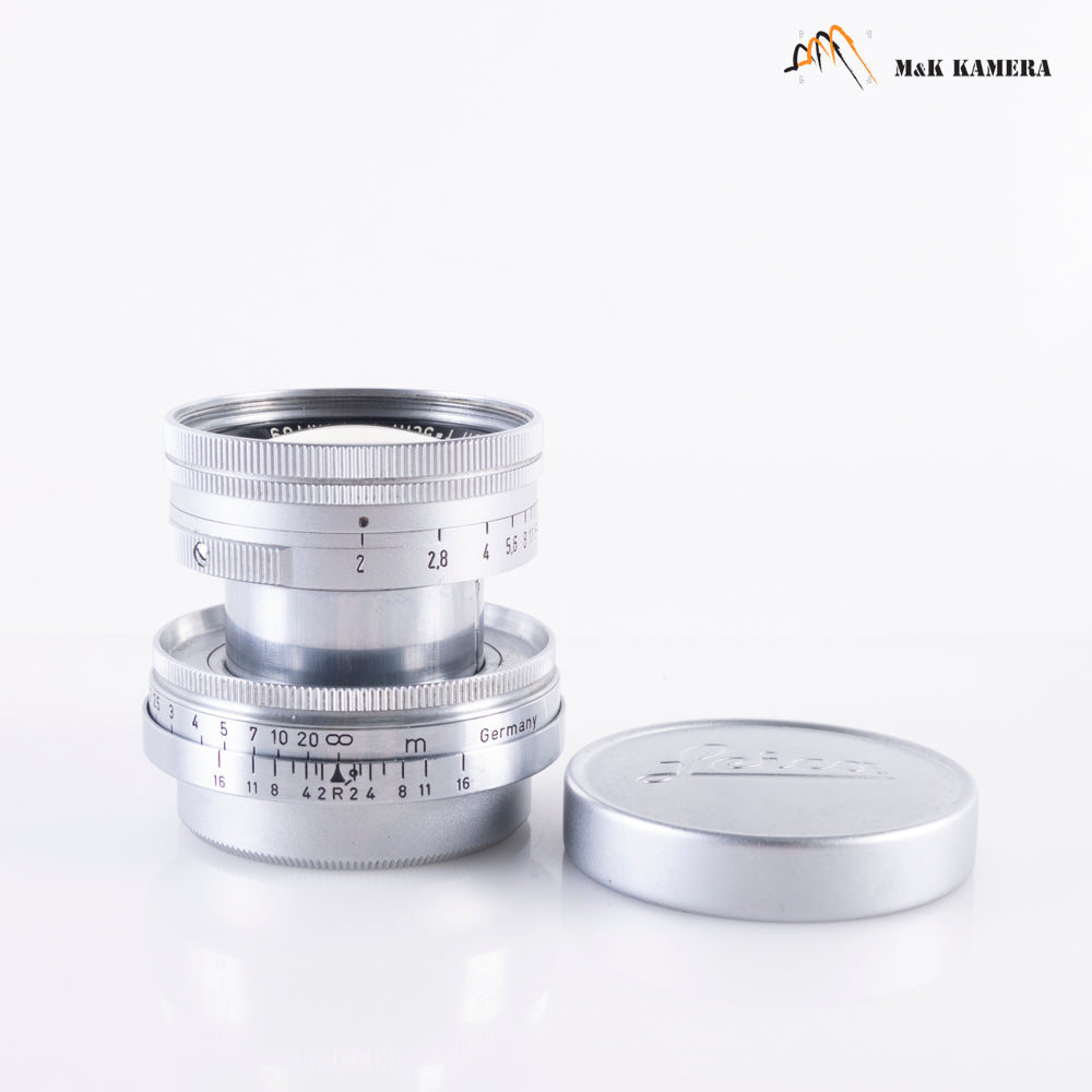 LEITZ Leica Summicron L39 50mm/F2.0 Radioactive Lens Yr.1953 LTM Germany #87988