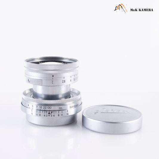 LEITZ Leica Summicron L39 50mm/F2.0 Radioactive Lens Yr.1953 LTM Germany #87988