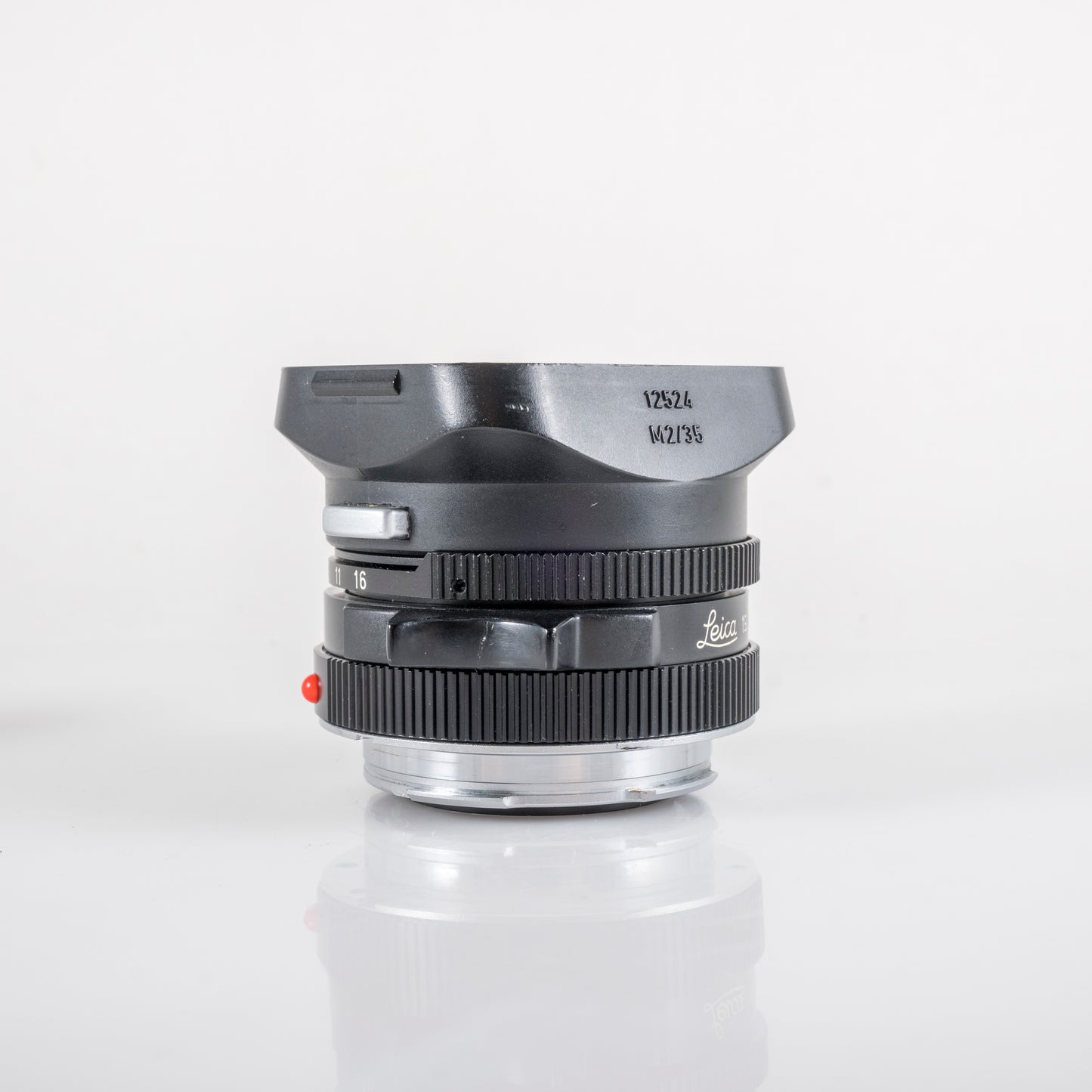 LEITZ Leica Summicron-M 35mm/F2.0 Ver.4 7 Elements Black 1913-1983 Lens Yr.1982 Canada #11976