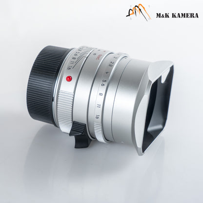 Leica Summilux-M 35mm/F1.4 ASPH/ FLE Silver Lens Germany 11675 #12110