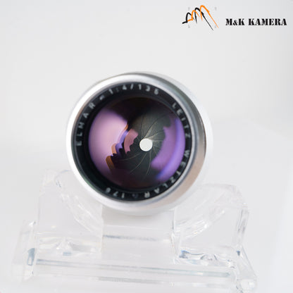 LEITZ Leica Elmar M 135mm/F4.0 E39 Ver.I Lens Yr.1960 Germany #23047