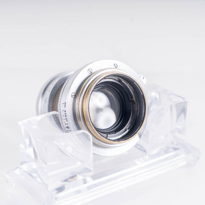 LEITZ Leica Summitar L39 50mm/F2.0 Silver Lens Yr.1940 LTM Germany #11088
