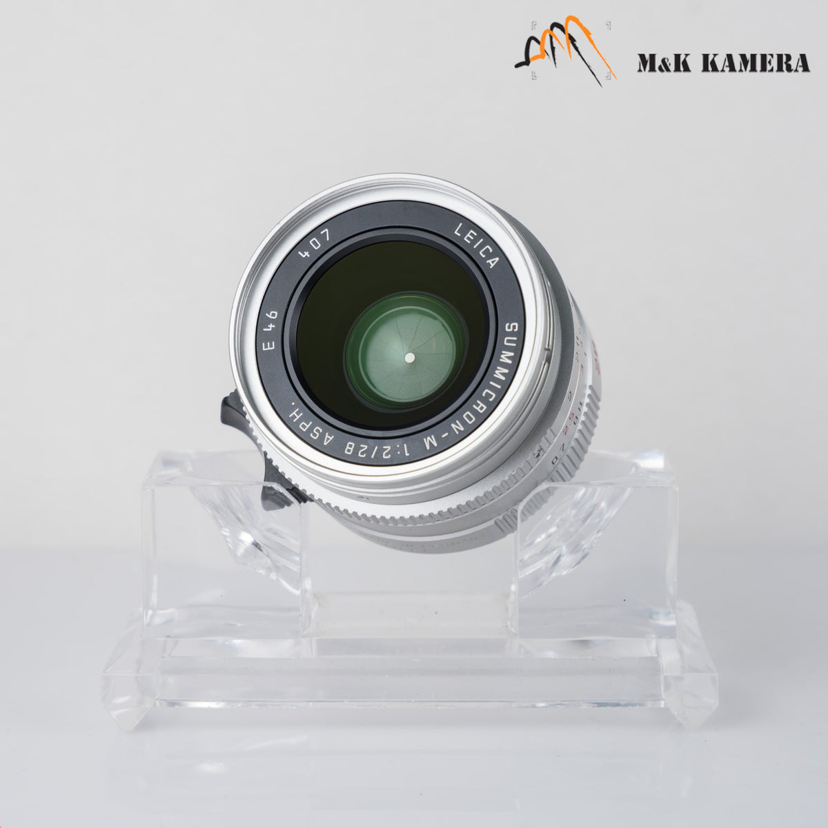 Leica Summicron-M 28mm/F2.0 ASPH/ Rare Silver Lens Yr.2008 Germany 11661 #88929