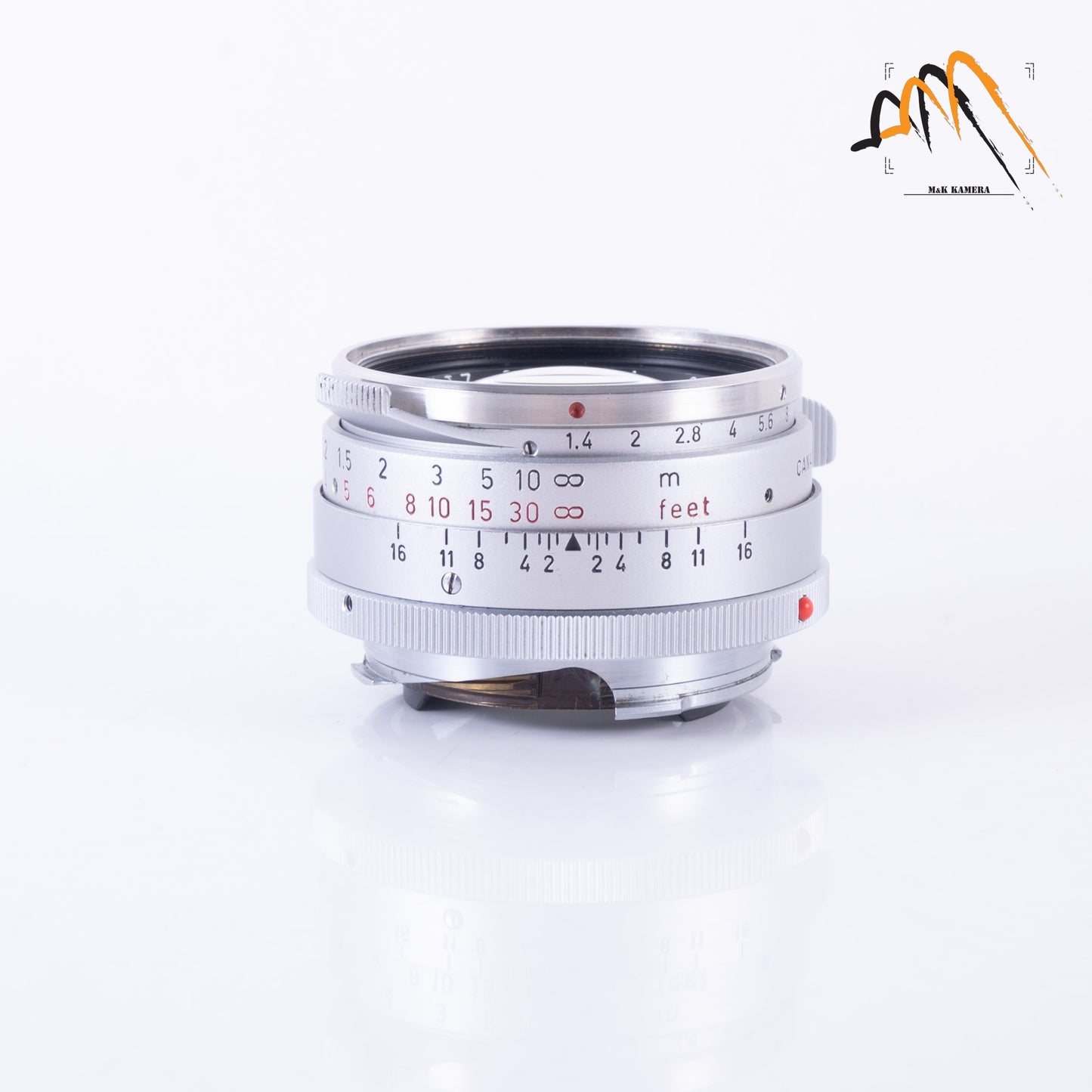Leica Summilux M 35mm/F1.4 Steel Rim with OLLUX hood #87179