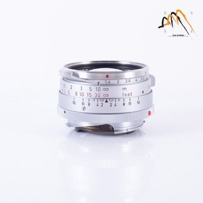 Leica Summilux M 35mm/F1.4 Steel Rim with OLLUX hood #87179