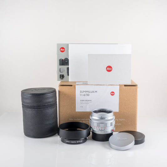 Leica Summilux-M 50mm/F1.4 11714 2025 Version E46 Silver Lens Germany 11714 #11714