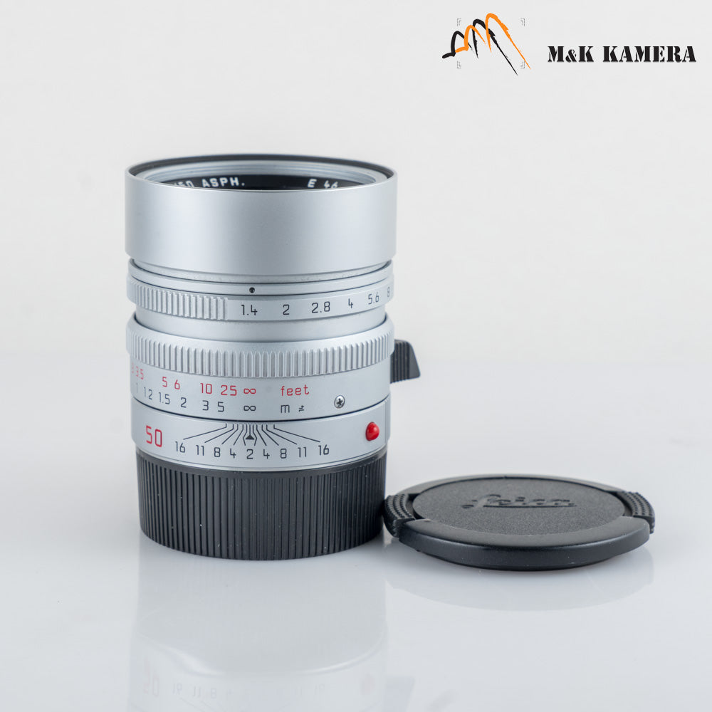 Leica Summilux-M 50mm/F1.4 E46 ASPH Silver Lens Germany 11892 #23841