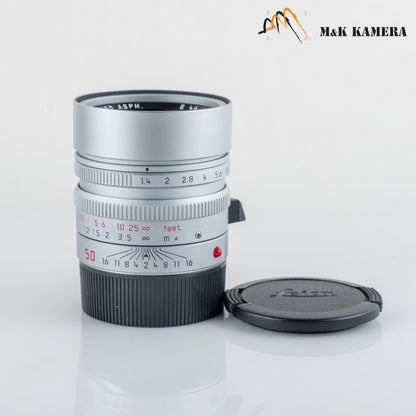 Leica Summilux-M 50mm/F1.4 E46 ASPH Silver Lens Germany 11892 #23841