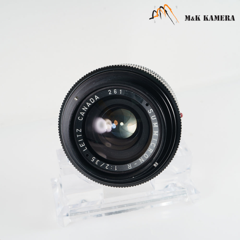 LEITZ Leica Summicron-R 35mm/F2.0 Ver.I V.1 Lens Yr.1973 Canada 11227 #88212