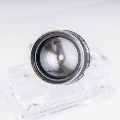 LEITZ Leica Summitar L39 50mm/F2.0 Silver Lens Yr.1940 LTM Germany #11088