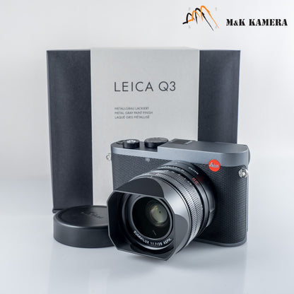 Brand New Leica Q3 Metal Gray Digital Camera 19210 #19210