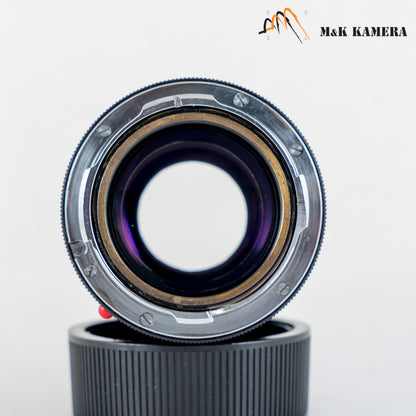 LEITZ Leica Tele-Elmarit M 90mm/F2.8 Ver.I V.1/ Fat Black Lens Yr.1969 #88732
