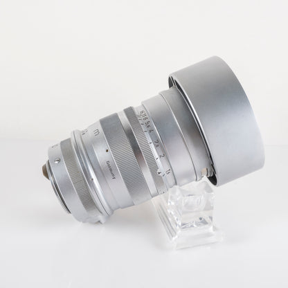 Leica Summarex L39 85mm/F1.5 with hood #11926