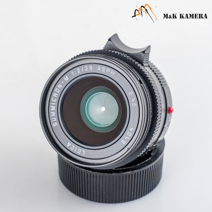 Leica Summicron-M 28mm/F2.0 ASPH Black 6 bit coded 11604 #88982