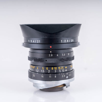 LEITZ Leica Elmarit M 28mm/F2.8 Ver.II Lens Yr.1972 Canada 11802 #10925
