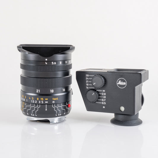 Leica Tri-Elmar-M 16-18-21mm/F4.0 ASPH/ w/ finder boxed 11642 11642 #11900