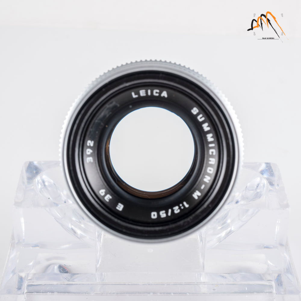 Leica Summicron-M 50mm/F2.0 V Silver Lens Yr.2001 Germany 11816 #23765