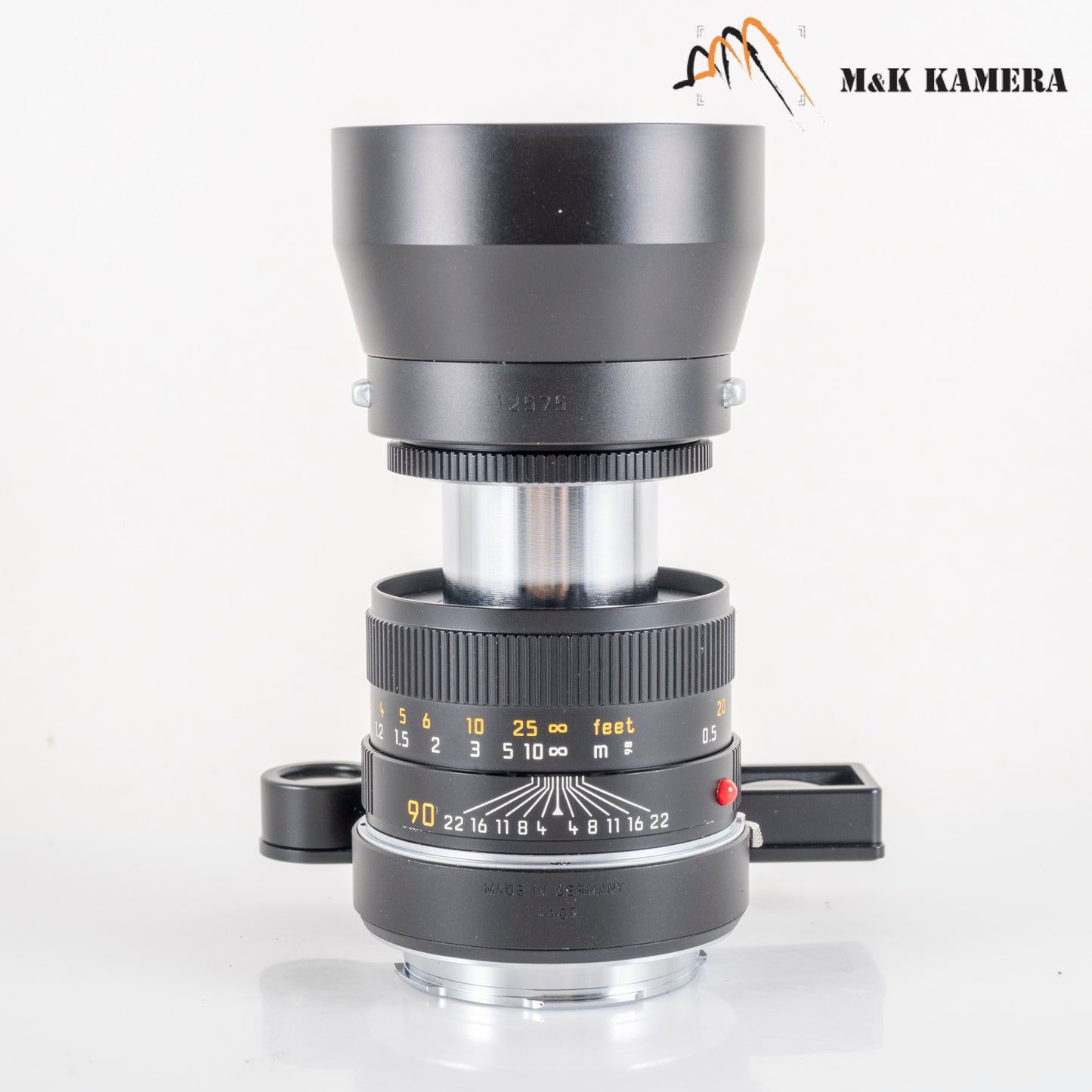 Leica Macro-Elmar-M 90mm/F4.0 Set Black Full set 11629 #88676