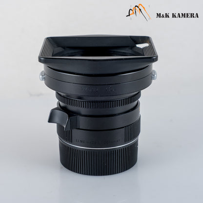 Leica Elmarit-M 24mm/F2.8 ASPH Black Lens Yr.1996 Germany 11878 #88739
