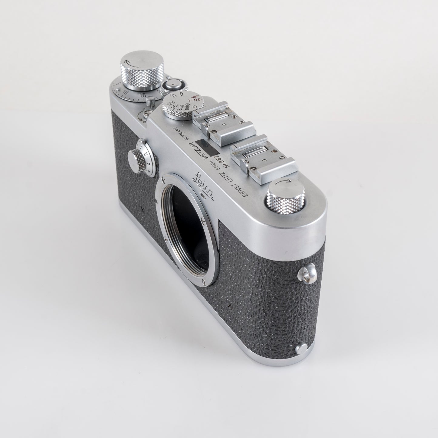 Leica IG Silver Film Screw Mount Rangefinder Camera #11906