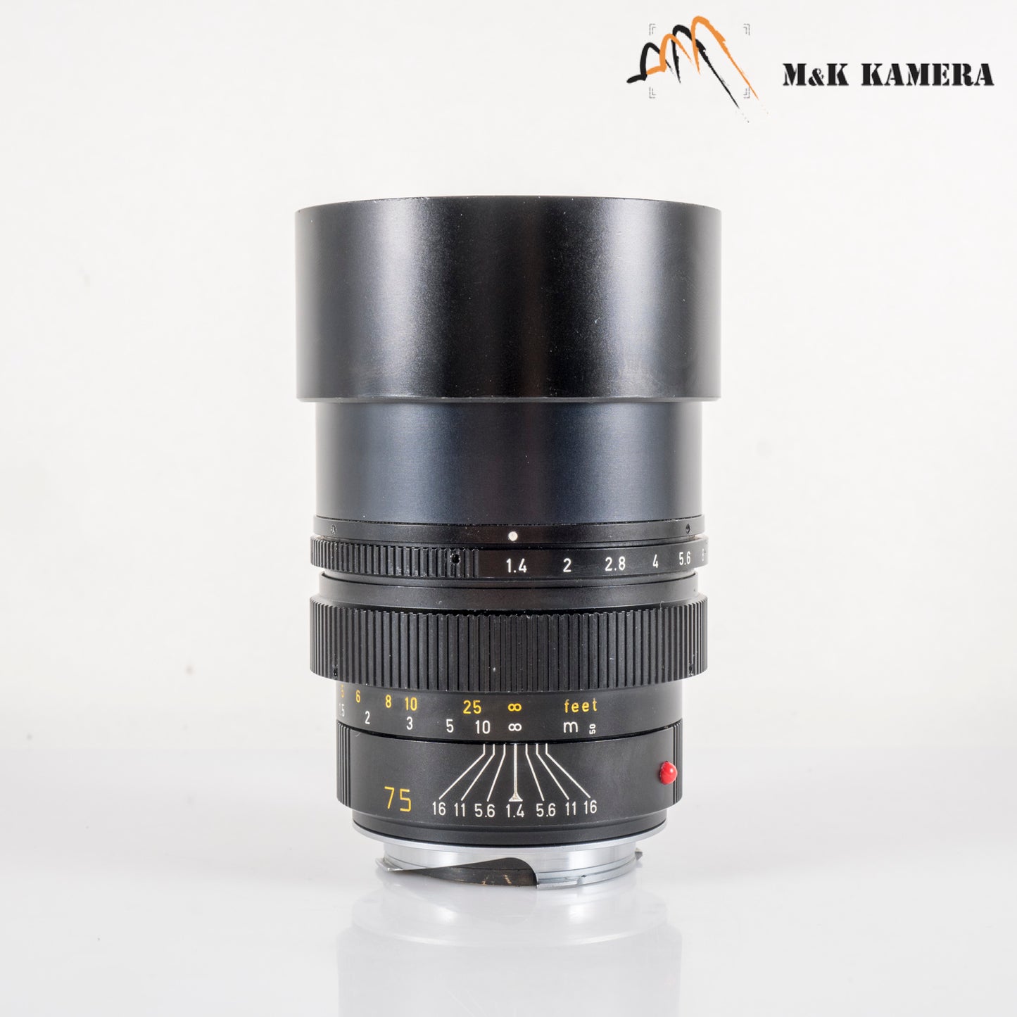 LEITZ Leica Summilux-M 75mm/F1.4 Ver.II Lens Yr.1983 Canada 11815 #12042