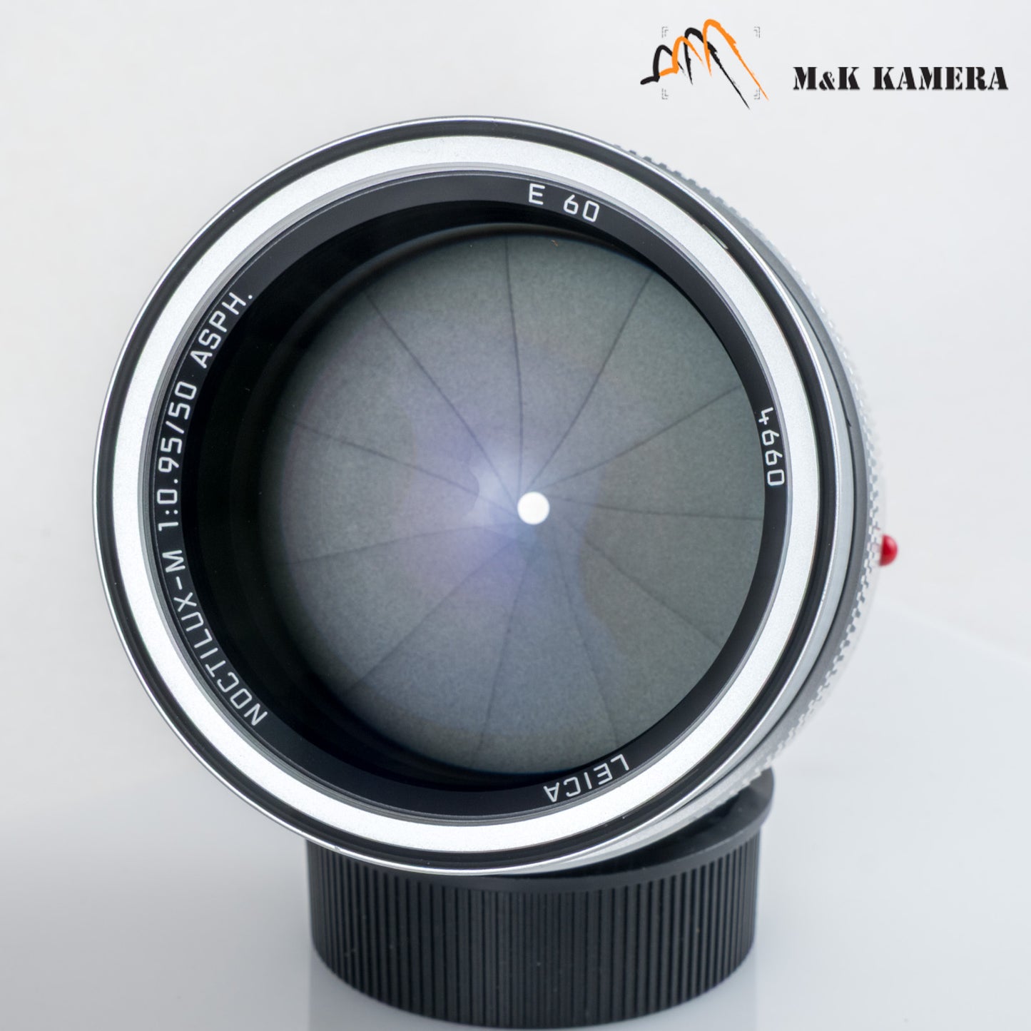 Leica Noctilux-M 50mm/F0.95 ASPH 11667 Silver Lens Germany 11667 #12107