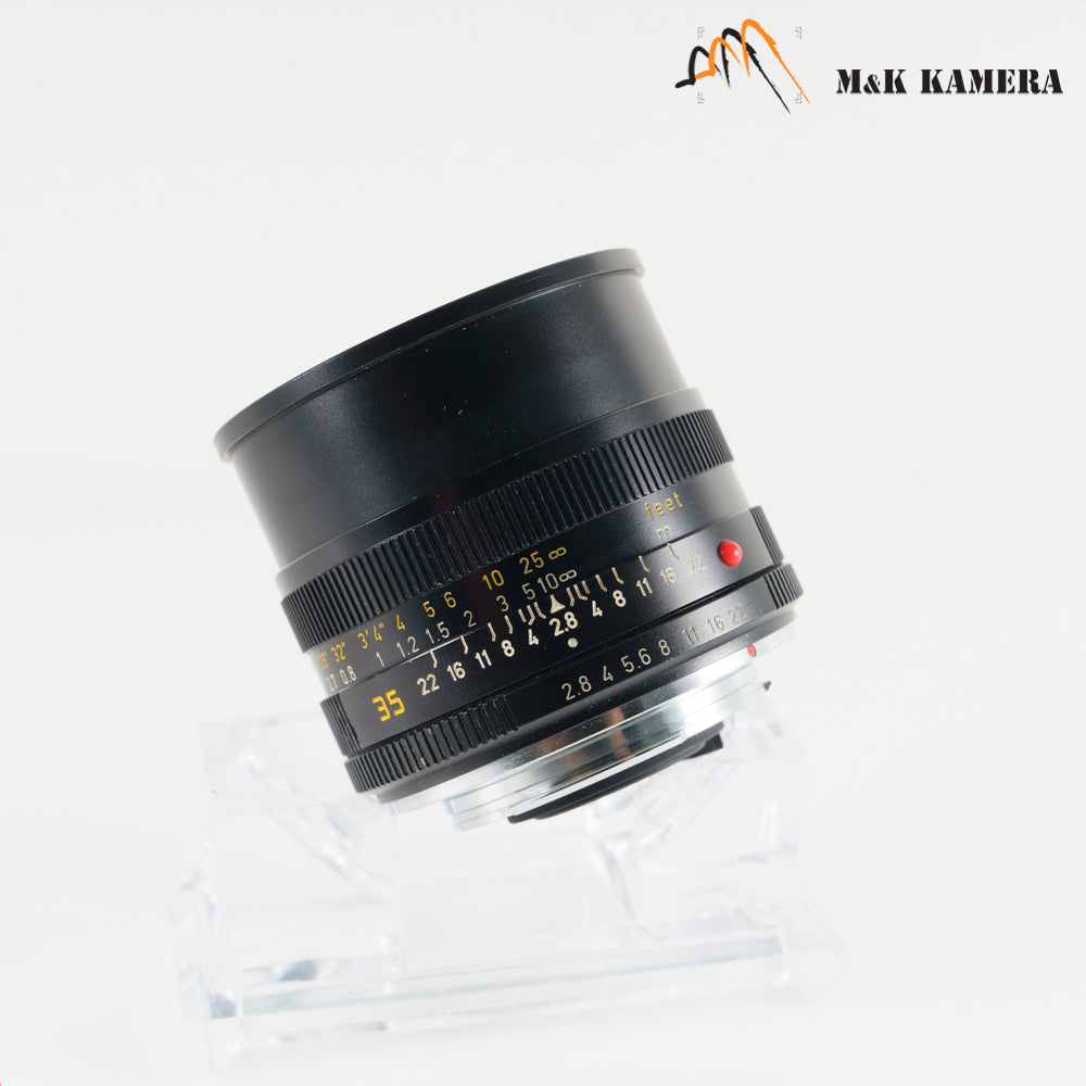 LEITZ Leica Elmarit-R 35mm/F2.8 Ver.III V3 Lens Yr.1984 Germany #10840