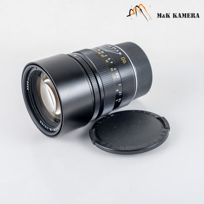LEITZ Leica Summicron-M 90mm/F2.0 E55 Pre-Asph/ Ver.II Black Lens Yr.1982 Canada 11136 #23959
