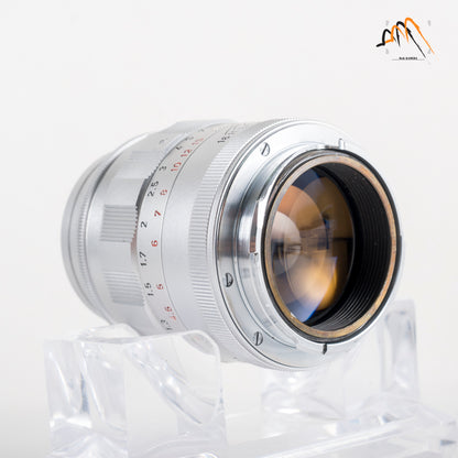 LEITZ Leica Tele-Elmarit M 90mm/F2.8 Ver.I V.1/ Fat Silver Lens Yr.1964 Canada #11607