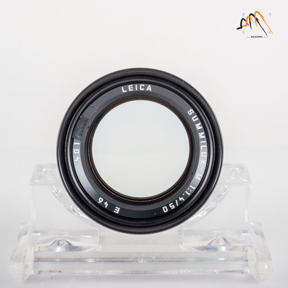 Leica Summilux-M 50mm/F1.4 Pre-A Black Paint Lens Yr.2005 Germany 11623 #23760